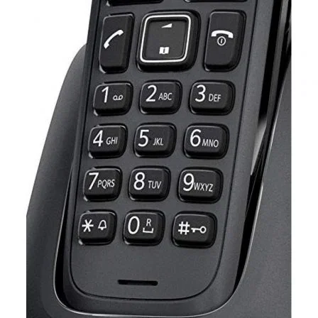 Gigaset A116 Teléfono Inalámbrico Negro con Identificador de Llamadas Gigaset A116 Teléfono Inalámbrico Negro con Identificador de Llamadas